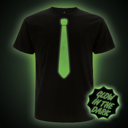 Glow in the Dark Tie T-shirt