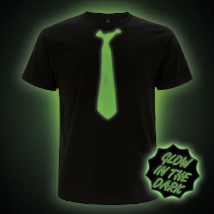 Glow In The Dark Tie T-Shirt