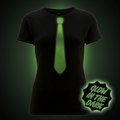 Glow In The Dark Tie Women's T-Shirt
