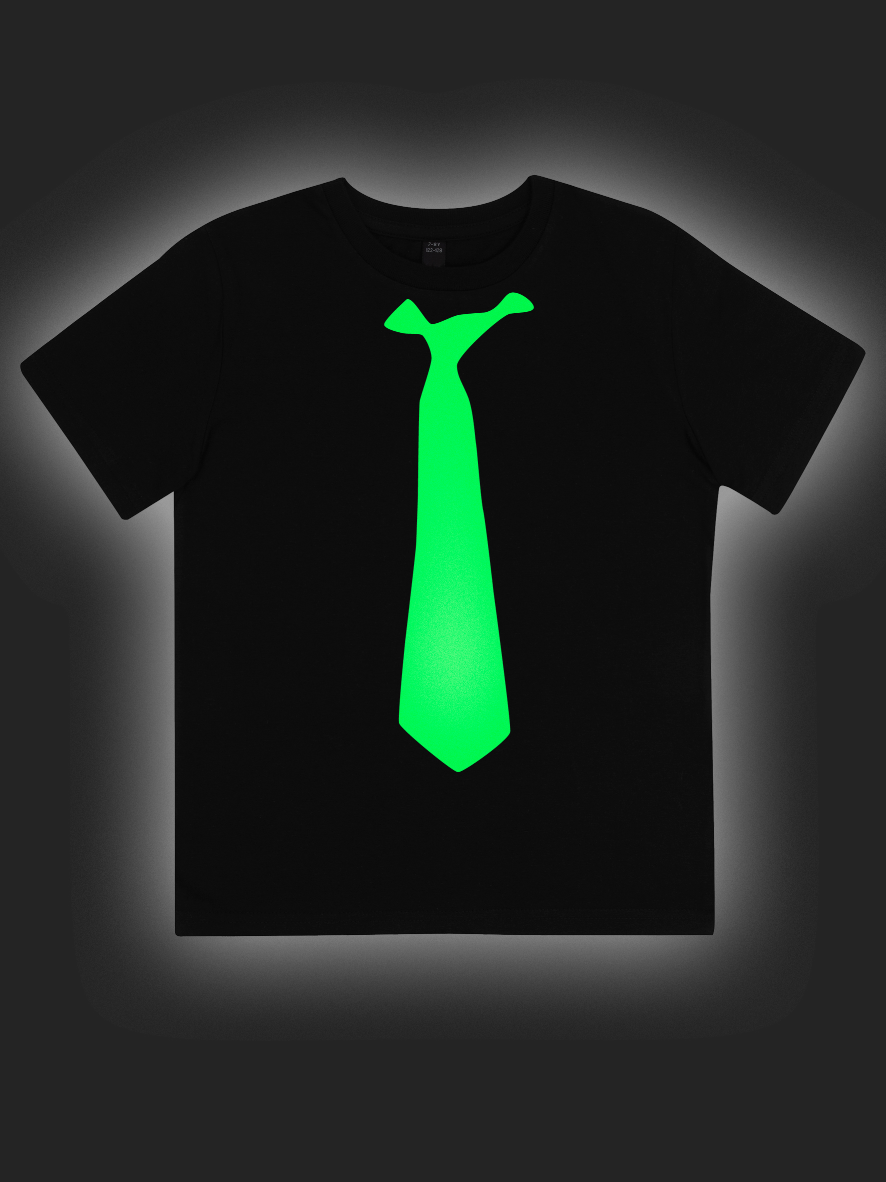 Glow in the dark Tie Children's T-shirt