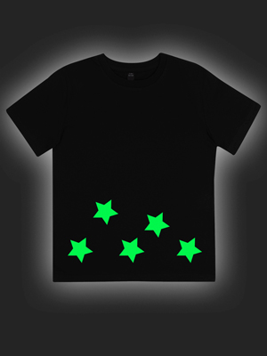 Glow in the dark Stars T-shirt