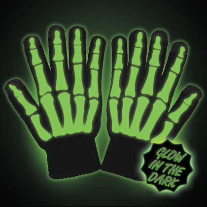 Glow in the dark Skeleton Gloves