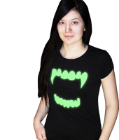 glow t-shirts & clothing